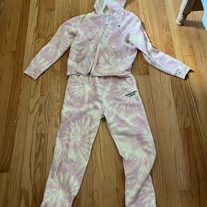 sweatshirt and sweats